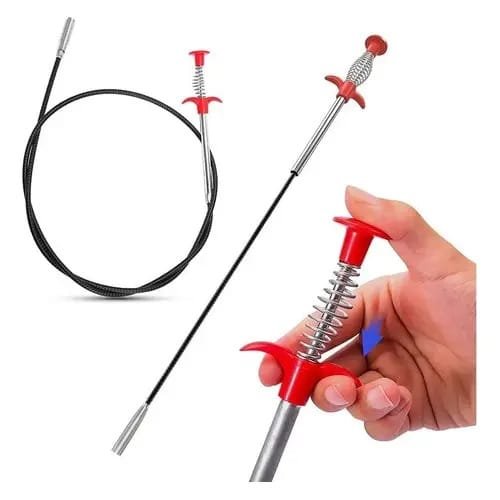 Limpiador De Tuberías Flexible 60 Cm Fácil De Usar