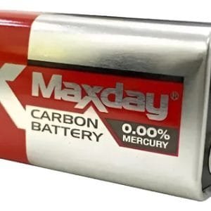 Batería 9volt Pila Común 0.0% De Mercurio De Carbono