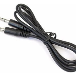 Cable Auxiliar 3.5mm De 1 Jack A 1 Jack Genérica Negro De 1.5m