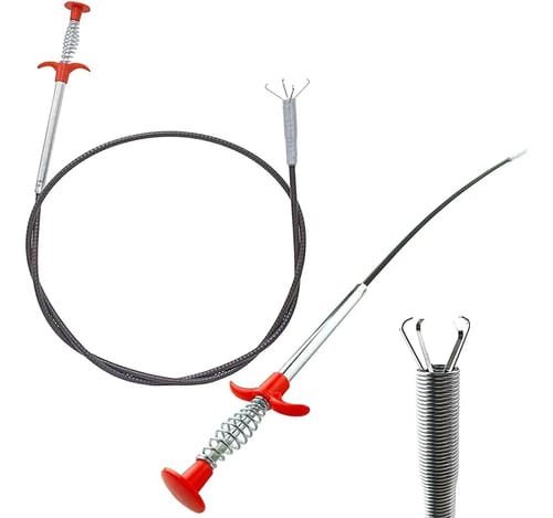 Limpiador De Tuberías Flexible 60 Cm Fácil De Usar - Imagen 5