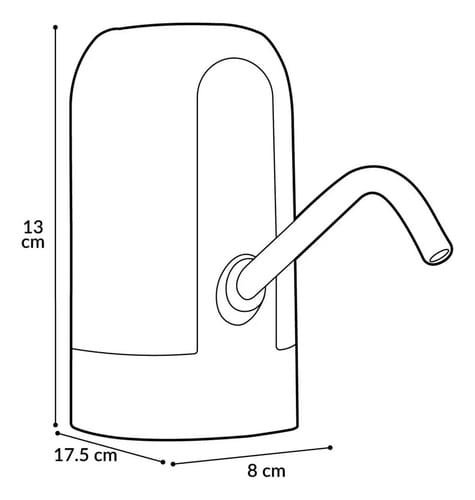 Dispensador de agua Genérica Bomba Electrónica 1L - Imagen 8