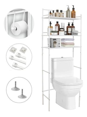 Mueble organizador de baño Danper 3 pisos