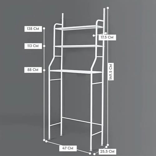 Mueble organizador de baño Lhua Store REPISA DE BAÑO - Imagen 2
