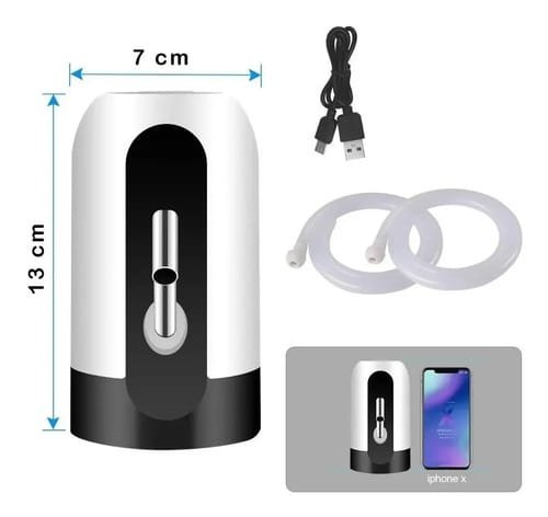 Dispensador Eléctrico Automático De Agua Para Bidón De Agua Negro - Imagen 8