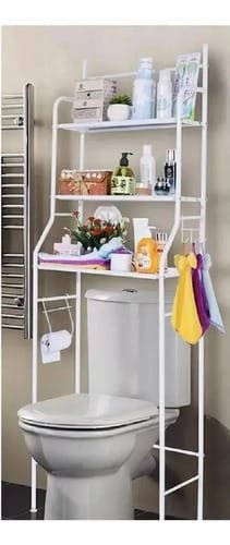 Mueble organizador de baño Grober Baño de metal - 47cm x 1.6m x 25cm - Imagen 5