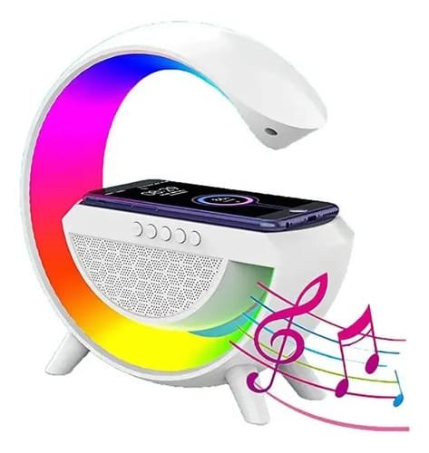 Parlante Genérica BT-2301 portátil con bluetooth blanco - Imagen 5