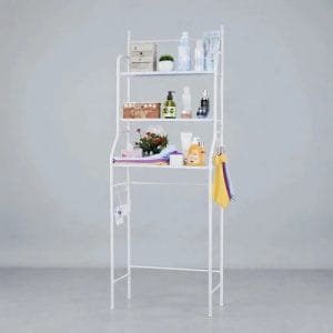Mueble organizador de baño Grober Baño de metal - 47cm x 1.6m x 25cm