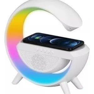 Parlante Genérica BT-2301 portátil con bluetooth blanco