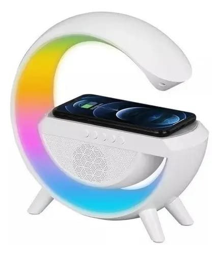 Parlante Genérica BT-2301 portátil con bluetooth blanco