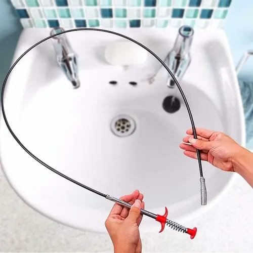 Limpiador De Tuberías Flexible 60 Cm Fácil De Usar - Imagen 7