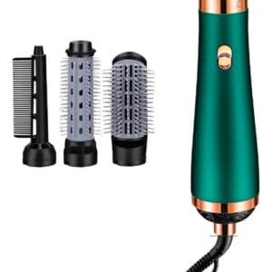 Cepillo Secador Brushing Peina 3 Cabezales Silicona 1200 W