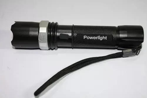 Linterna Táctica Recargable Led Swat Negro 3000 Lm Camping Tiro Blanco - Imagen 3