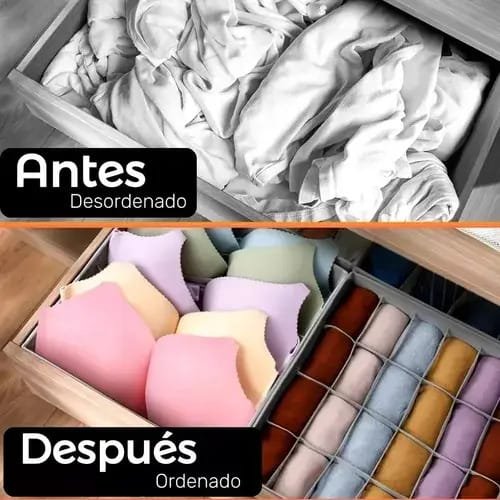 Organizador de ropax4 Craco 4 COMPARTIMIENTOS - Imagen 6