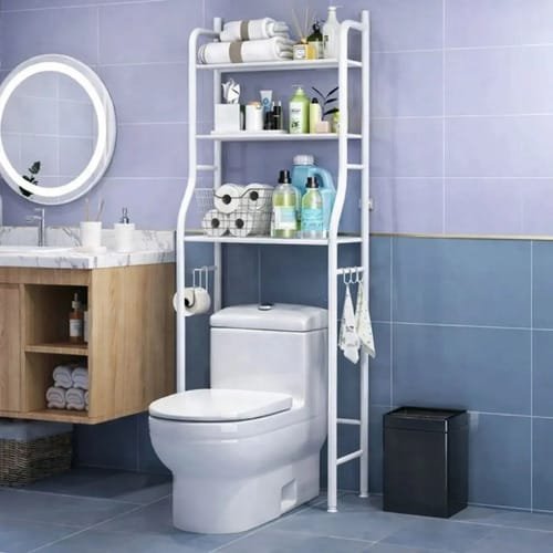 Mueble organizador de baño Youhome 251102 de metal - 50cm x 1.55m x 25cm - Imagen 5