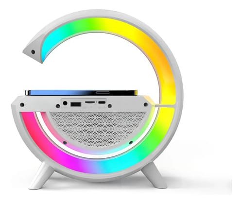 Parlante Genérica BT-2301 portátil con bluetooth blanco - Imagen 7