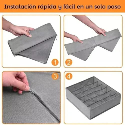 Organizador de ropax4 Craco 4 COMPARTIMIENTOS - Imagen 5