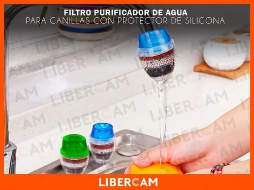 Filtro Purificador De Agua Canilla Carbon Descartable Cocina Color Transparente - Imagen 6