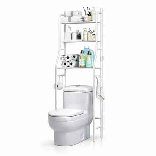Mueble organizador de baño Youhome 251102 de metal - 50cm x 1.55m x 25cm - Imagen 3