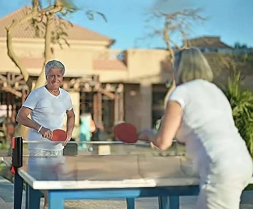 Pack De 2 Paletas De Ping Pong Con 3 Pelotas Niños Y Adultos - Imagen 2