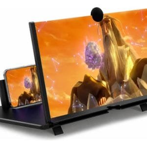 Amplificador Pantalla Lupa 3d Y Soporte Celular 10 Pulgadas