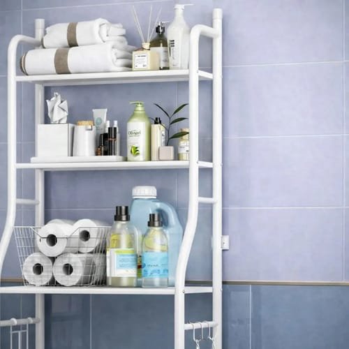 Mueble organizador de baño Youhome 251102 de metal - 50cm x 1.55m x 25cm - Imagen 4