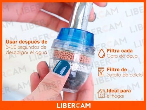 Filtro Purificador De Agua Canilla Carbon Descartable Cocina Color Transparente - Imagen 3