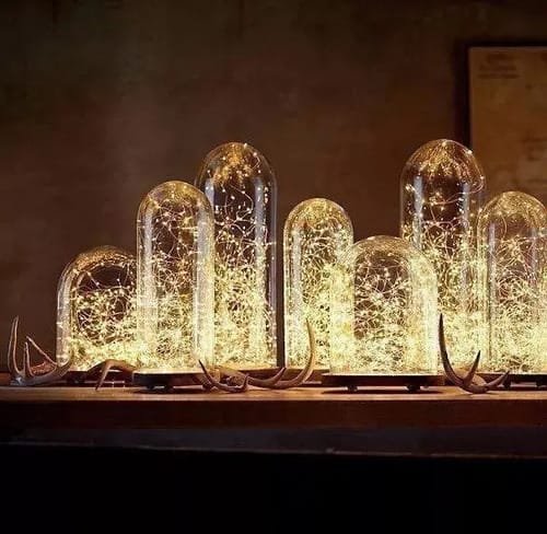 Guirnalda Luciernaga 2m 20 Led Calida A Pila Luz Decoracion - Imagen 4