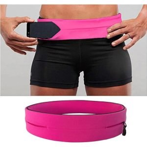 Cinturón Riñonera Deportivo Elástico Correr Porta Celulares
